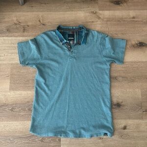 Men’s Prana Blue Polo